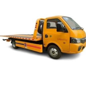 China China Factory Supply Customized DFAC DongFeng 3Ton Recovery Truck Small Mini Light Duty 4X2 Flatbed Platform Tow Wrecker Truck on sale