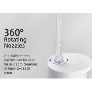 Cordless Oral Irrigator Water Flosser Teeth Cleaner With 300ml Tank