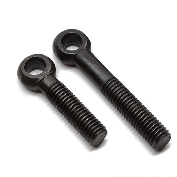 Quality Grade 4.8/8.8 Black Zinc DIN444 Eye Bolt by Bolt Fastener Manufacturers High Strength wholesale
