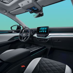 2023 High Speed ID6 Crozz Pro Electric Car Ternary Lithium Electricity Battery