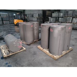 High Purity Carbon Graphite Rods Dark Grey Isostatic Graphite Rod 1.80 G/Cm3