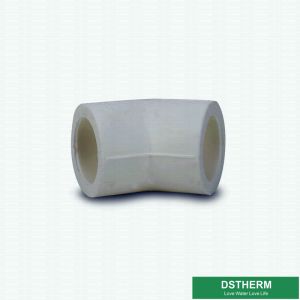 Reliable Installation Ppr Pipe Accessories White 45°Ppr Female Elbow