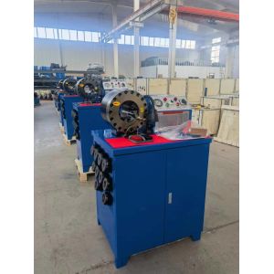 High Precision Brake Hose Crimping Machine 3kw Manual Hydraulic Pipe Crimper