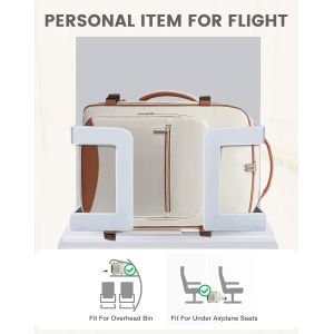 Flight Approved Carry On Perfect for College Hiking Overnight Travel Bag with 17