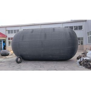 China Marine Floating Fender Yokohama Type Pneumatic Natural Rubber Black Fender on sale