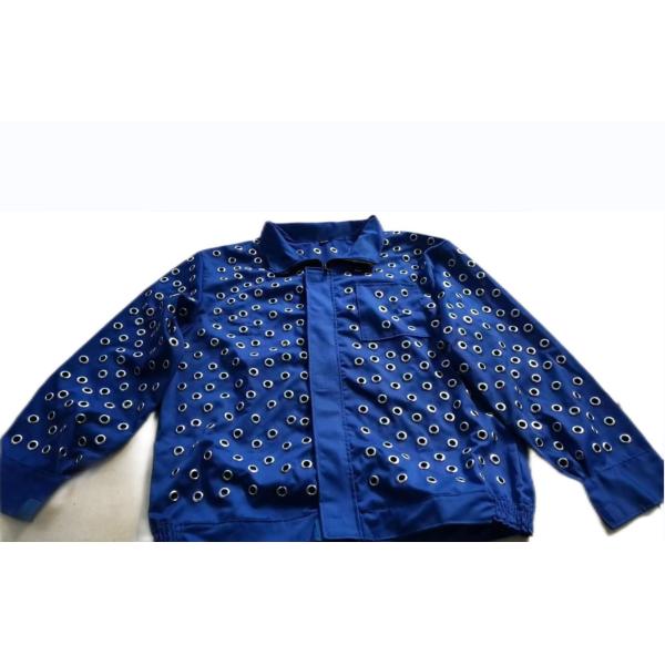 Quality PBLOG Stainless Rings and Thick Canvas Ventialte Anti-cut Protected Coat Use in Glass Processing wholesale