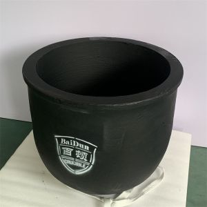 Smooth Surface Finish Silver Melting Crucible Acids And Alkalis Resistant
