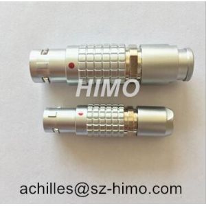 offer LEMO 4 pin push pull connector male and female terminal plug and panel mount socket