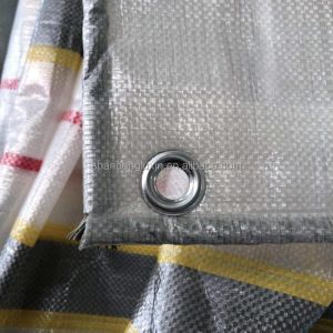 Waterproof Rainproof PE Tarpaulin High Surface Hardness Covering for Tents and