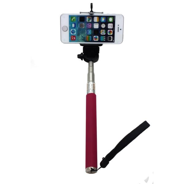 Handheld Stick Monopod With Smartphone Holder For iPhone Samsung With 1/4 Screw