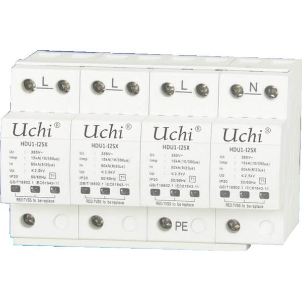 I25X 420V series surge protectors protect against surges affected by Level 1