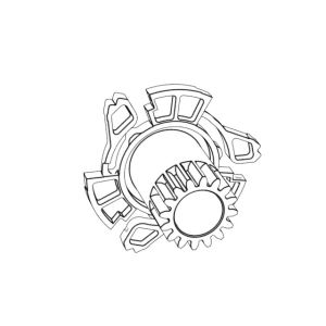 OEM / ODM Precision Injection Molding VR Knob Control Shaft No 22732-C