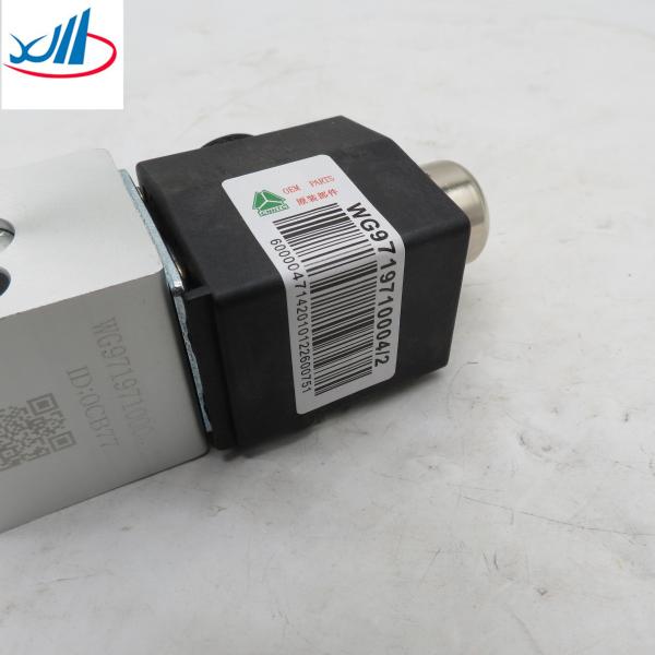 Quality Wg9719710003 3 Way Solenoid Valve For Sinotruk Howo Truck Brake Parking Valve Part wholesale