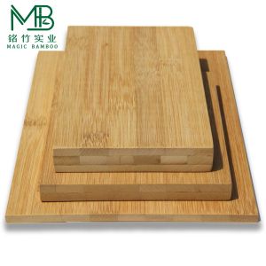 China OEM Flat Grain Bamboo Plywood with ISO9001 Certification and 3 Layer Design on sale