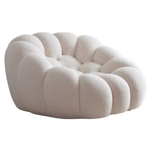 OEM Compressible Lazy Leisure Pumpkin Sofa Chair Foam Back For Lying And