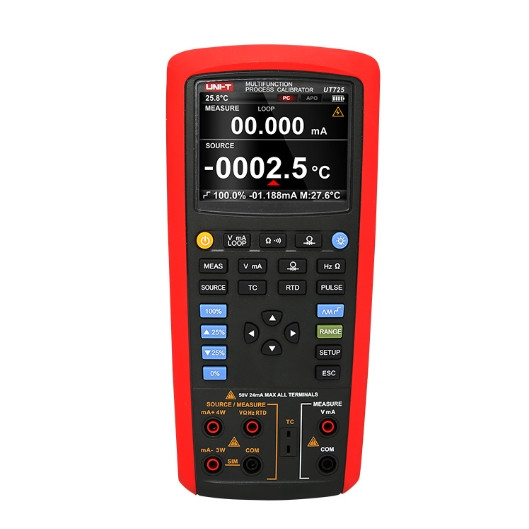 Quality UT725 Multi-function Temperature And Cycle Calibrator Functions In One weight-650g Direct current-20ma wholesale