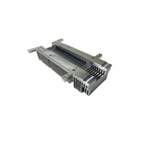 Large Round Extruded Led Heat Sink Aluminum Profiles Polishing Plating OEM