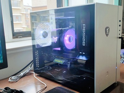 190mm Width 2mm Aluminum ATX Case With 120 Water Cooler