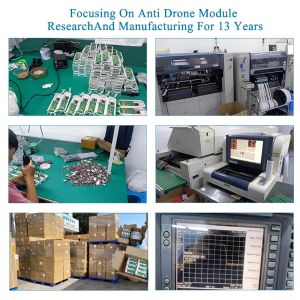 Input Power dBm ≤0-20dBm Anti UAV Jamming Module 1.5g 1.2GHz 5.8g Detector Drone