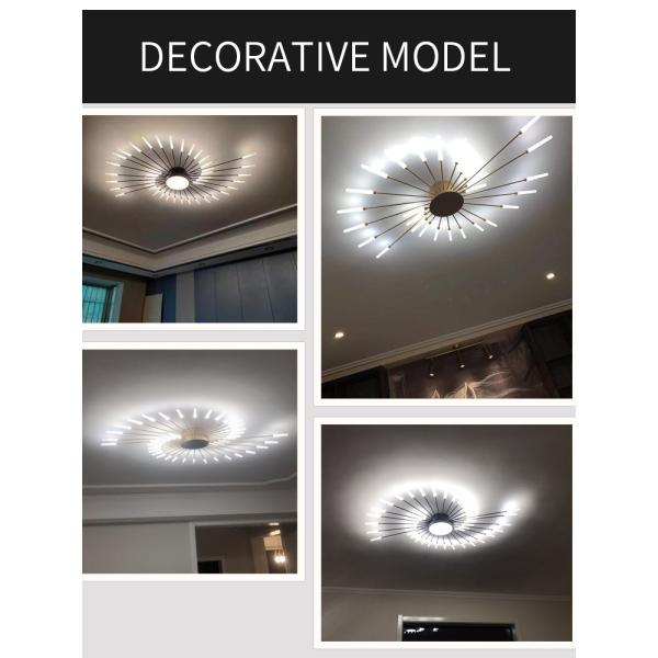 Fireworks led Chandelier For Living Room Bedroom Home chandelier luxury ceiling lights(WH-MA-194)