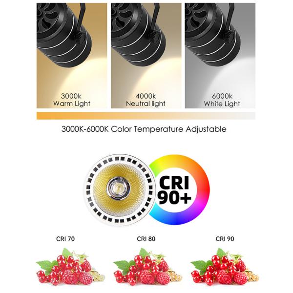 Recessed / Surface Mounted Commercial Track Light Super Bright Background LED Spotlight