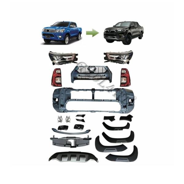 2015-2019 Toyota Hilux Revo Convert To 2021 Hilux Facelift Kits