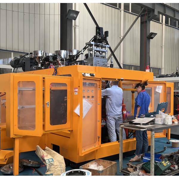 Quality Milk Bottle Packing Extrusion Moulding Machine With Schneider Contactor wholesale