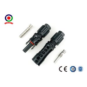 Safe Class 2 Solar Panel Connector with Tinned Copper Terminal and PPO Material