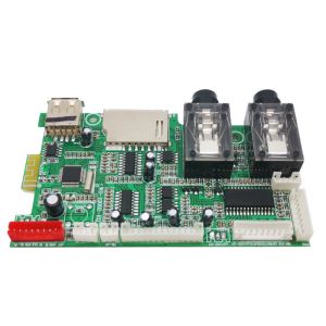 6 Llayers 6mil Rigid Flex Multilayer PCB Board Immersion Silver