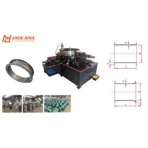 Automatic Hydraulic Blower Crust Flange Making Machine For Axial Fans