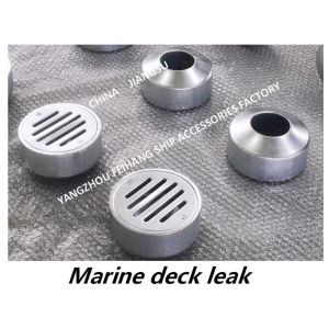 The surface bite of the welded joint of ship deck leak YA32/ship floor drain