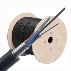 GYTA Single Mode G652D Fiber Optic Cable Multi-loose Tube Corrugated Steel