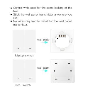 Multi Gang Smart Switch Tuya Wifi Mechanical Switch Multi Function Smart Push
