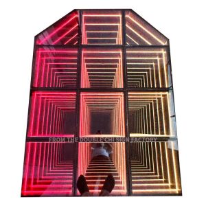 IP55-IP67 Waterproof LED Dance Floor for Wedding Party Stage DJ 3D Mirror RGB