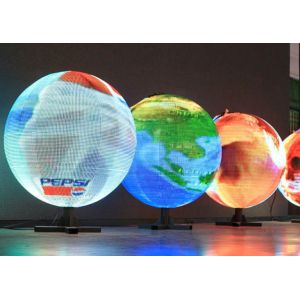 4mm Sphere Creative Led Display Stage Indoor Diameter 1.8 Meter Ip65
