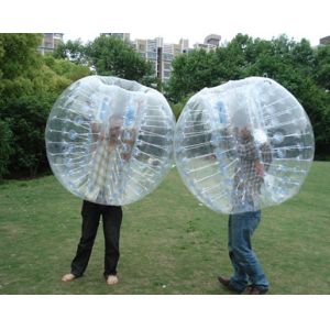 Transparent Bumper Balls Inflatable Bubble Football 1.5m for Rental