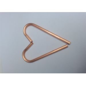 China ASTMB68 ISH3300 Oxygen Free Copper Tube , Heat Pipe Copper C10100 TU0 on sale