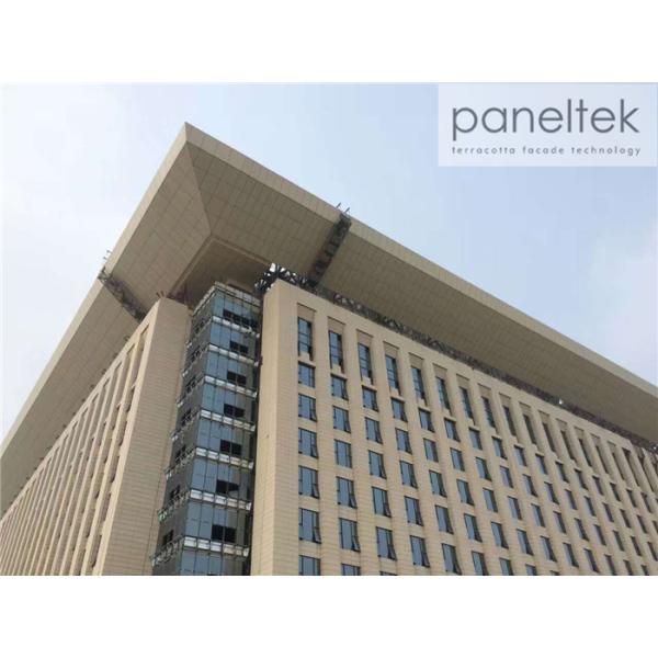 Ceramic Facade Exterior Cladding Systems Hollow Structures With Thermal