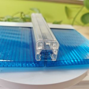 UV-Coated Honeycomb U-lock Polycarbonate Sheet 600mm for Weather Resistance