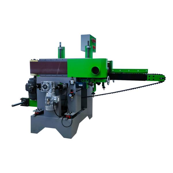 Solid Wood/Plastic/Plywood Double-Sided Polishing Machine with 150mm Maximum