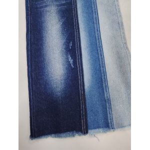 180cm Width Super Soft Right Twill Dual-core Stretch Blue Denim Fabric 10 oz