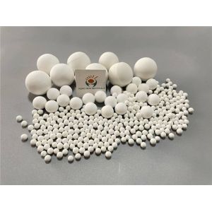 China Corrosion Resistant Al2o3 Alumina Ceramic Grinding Balls For Cement on sale