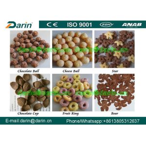 Rosted Nestle / Kelloggs Bulk Oats Cereal Corn Flakes Maker Machine With CE