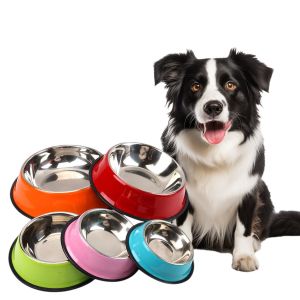 Stainless Steel Pet Bowl Not Applicable Power Source Durable  Sturdy for Your Furry Friend