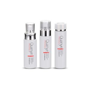 China Face Care Hair Care Airless Cosmetic Bottles 40-150ML With Screen Printing Surface on sale
