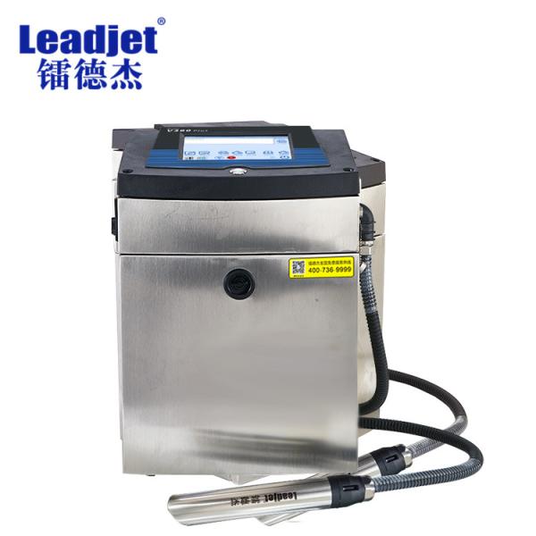Quality V380PLUS 50Hz Leadjet Inkjet Printer , 6 Lines Automatic Batch Coding Machine  wholesale