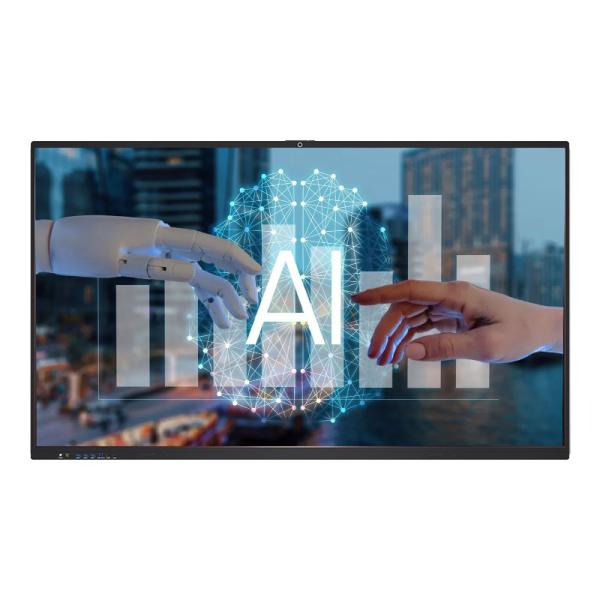 Qtenboard OEM 75 Inch Multi Touch Screen Ai Interactive Flat Panel for