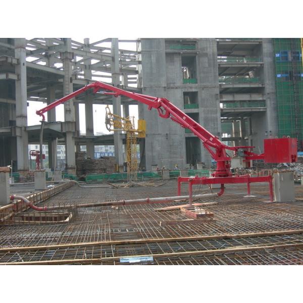 Quality R Shaped Concrete Pump 17M Mobile Placing Boom CE Certification wholesale