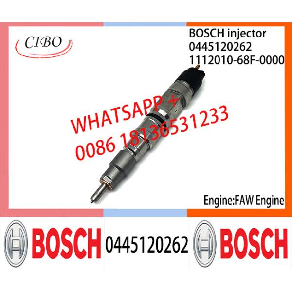 BOSCH 0445120262 1112010-68F-0000 Neutral Fuel Injector Assembly 0445120262 1112010-68F-0000 For FAW