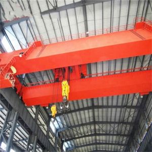 Wireless Remote Control Electric Overhead Travelling Crane Double Girder 20 Ton